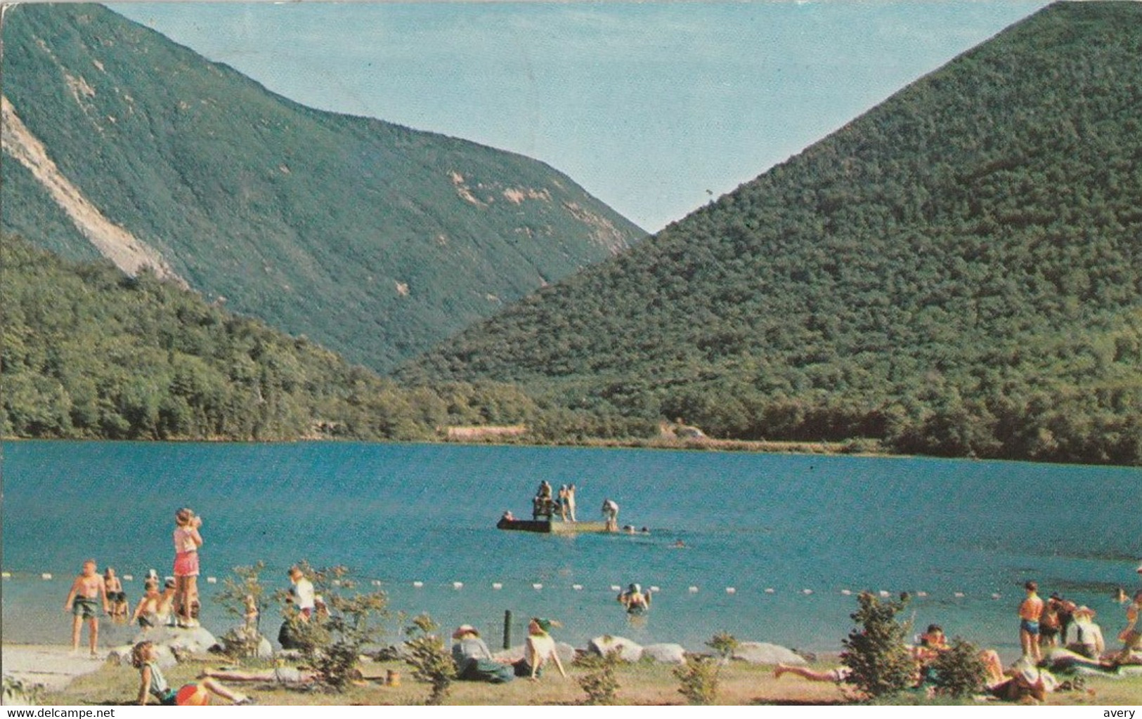 Echo Lake, Franconia Notch, White Mountains, New Hampshire - White Mountains