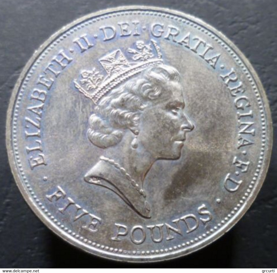 Gran Bretagna - 5 Pounds 1990 - 90° Compleanno Della Regina Madre - KM# 962 - 5 Pounds
