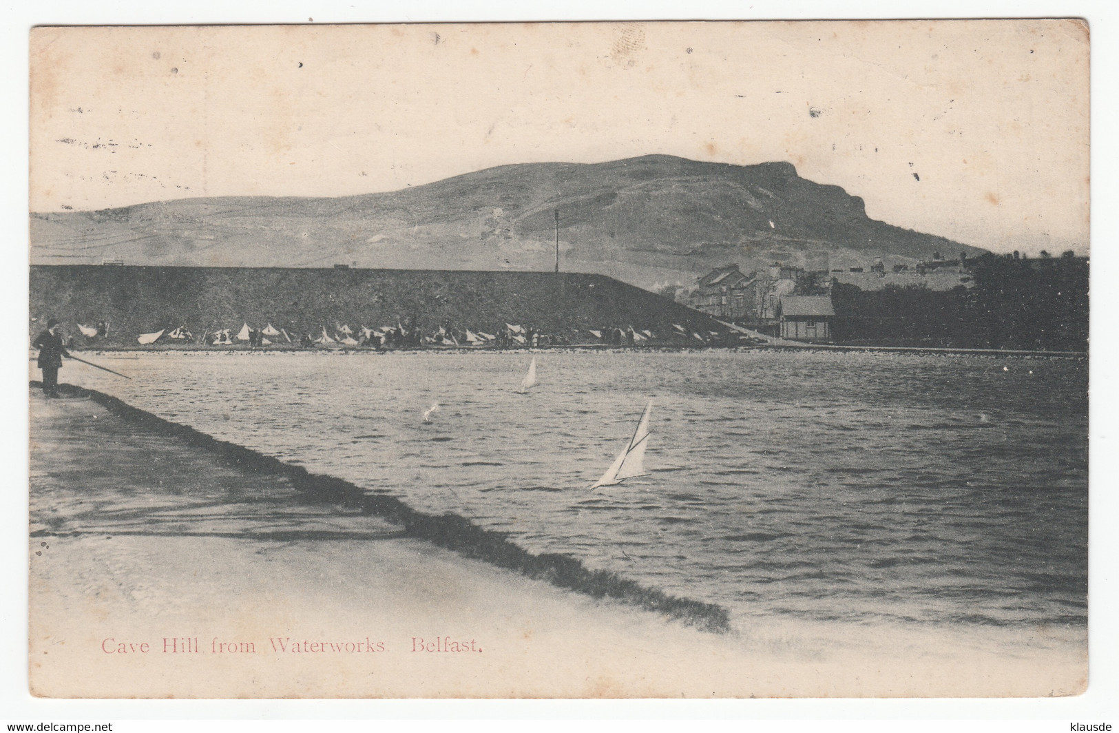 Cave Hill From Waterworks - Belfast 1922 - Belfast