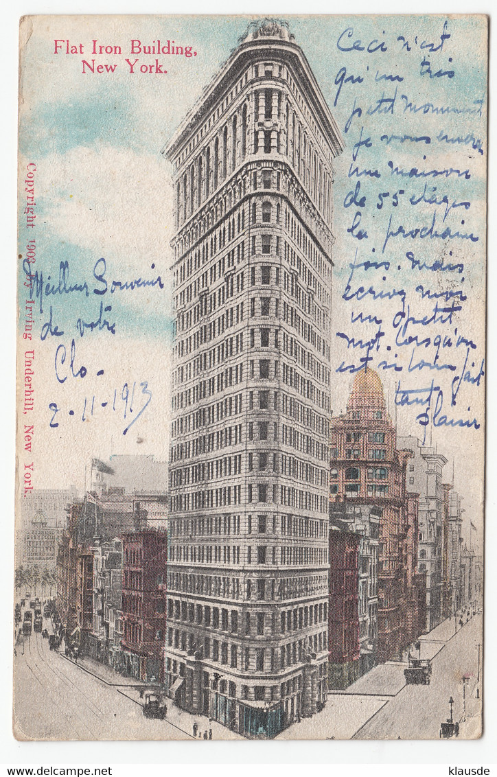 Flat Iron Building-New York 1913 - Brooklyn