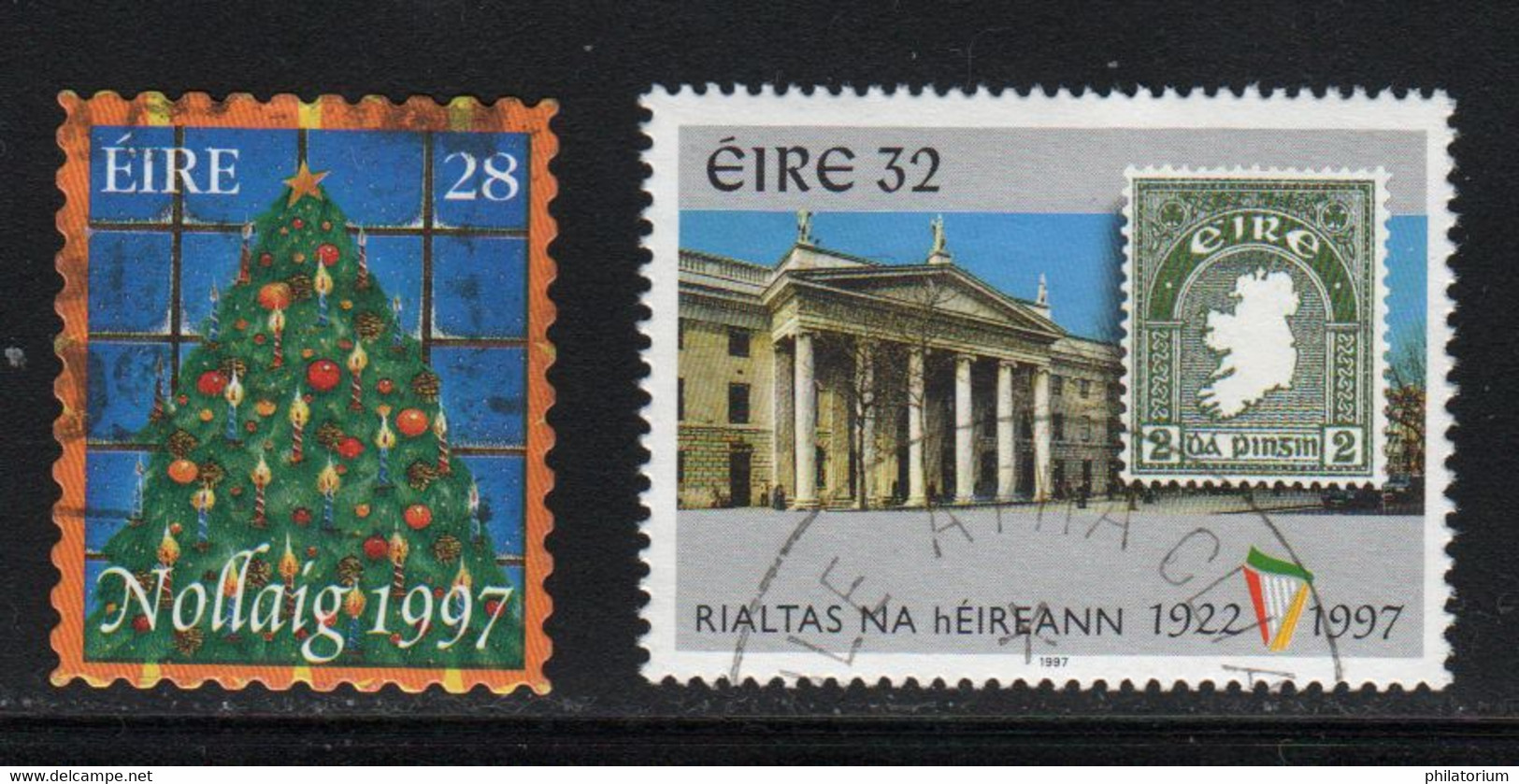 Eire, Irlande O; Yv 1035, 1036 Mi 1033, 1034; SG 1111, 1149 - Used Stamps