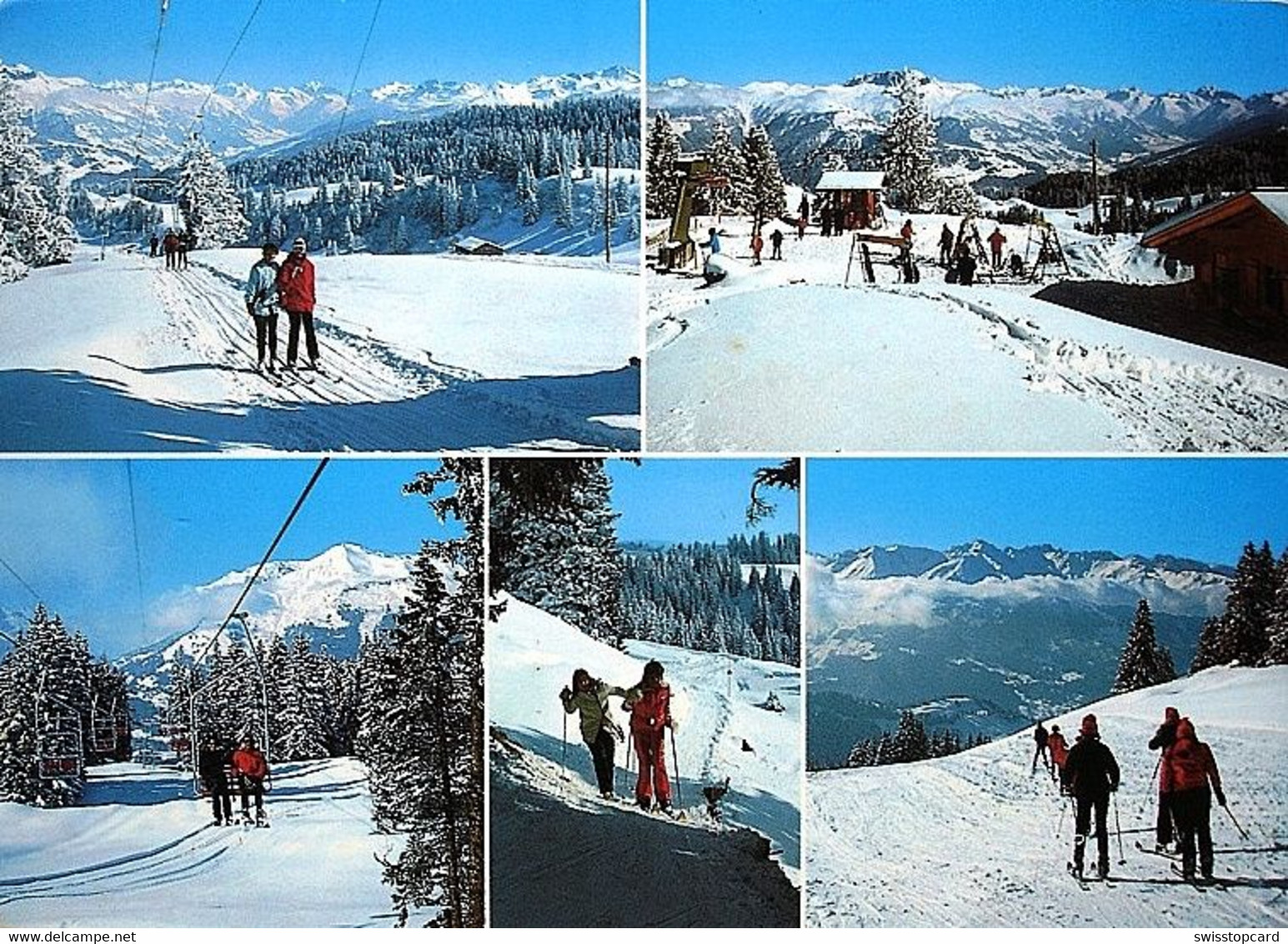 GRÜSCH Sessellift Grüsch-Cavadura Ski Skilift Suny Danusa - Grüsch