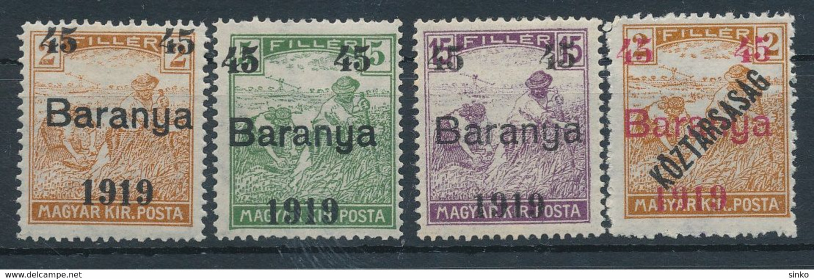 1919. Baranya (I.) (Serbian Occupation) - Baranya