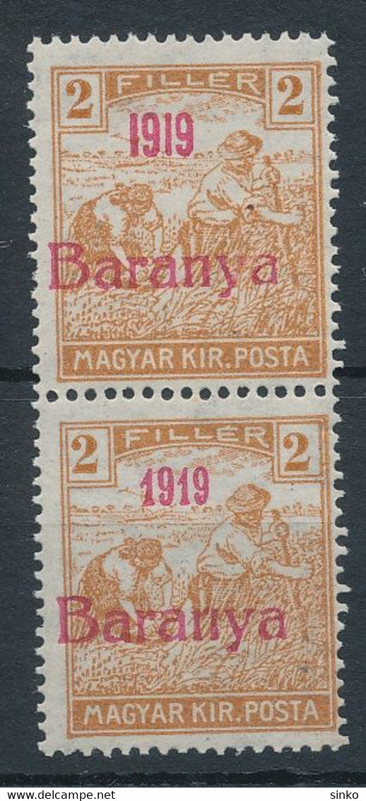 1919. Baranya (I.) (Serbian Occupation) - Baranya