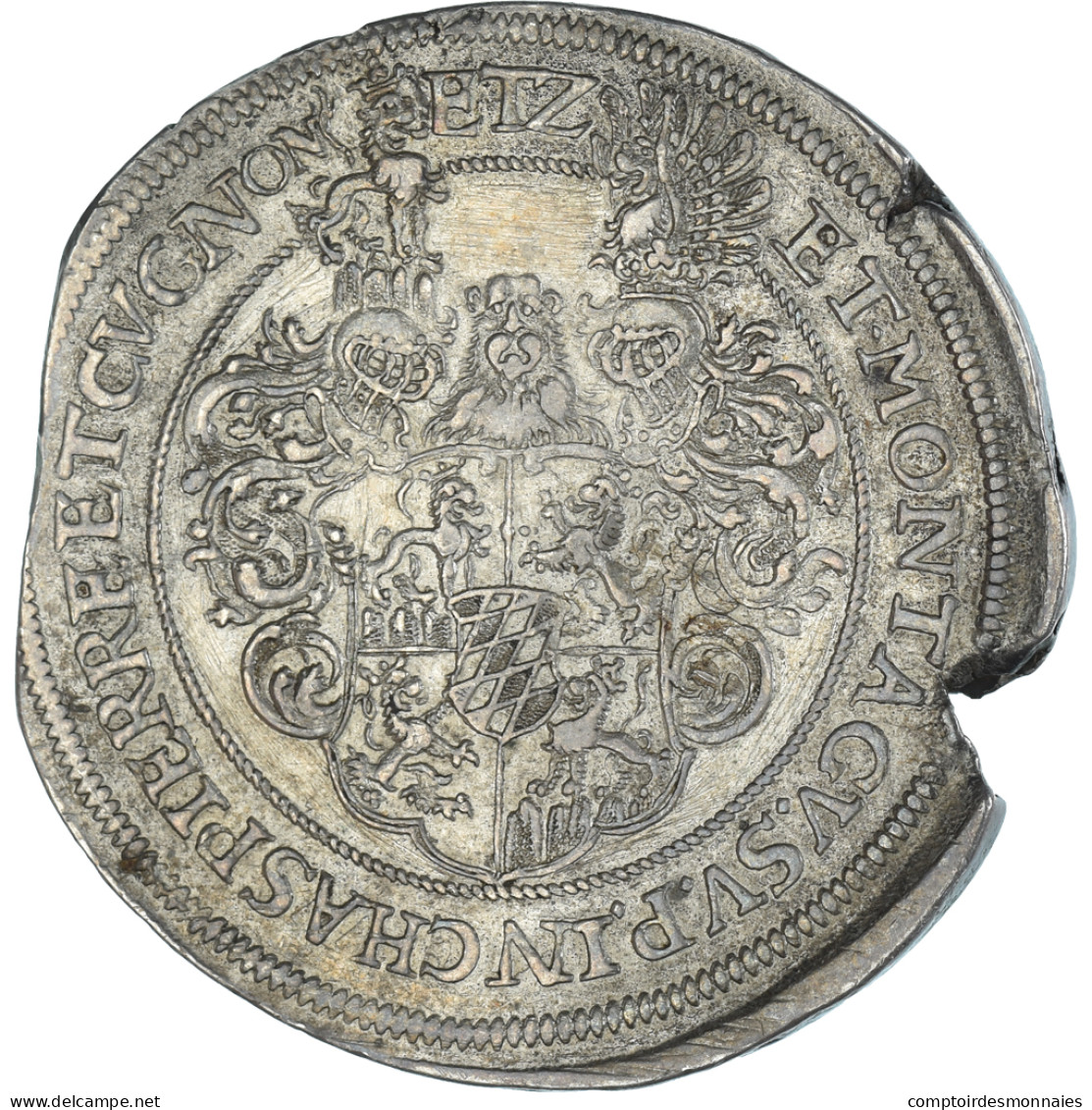 Monnaie, Etats Allemands, Löwenstein-Wertheim, Johann Theodor, Thaler, 1623 - Taler Et Doppeltaler