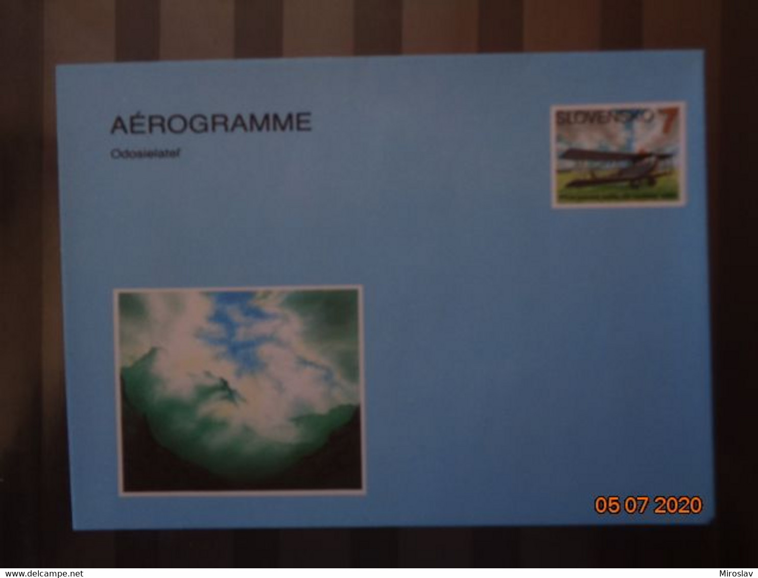 AÉROGRAMME - Lettres & Documents