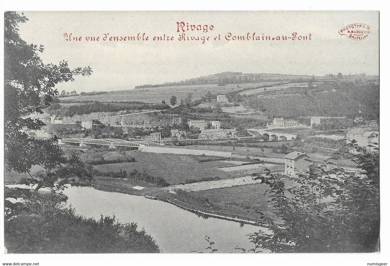 RIVAGE  -- Une Vue D'ensemble Entre Rivage Et Comblain-au-Pont - Comblain-au-Pont