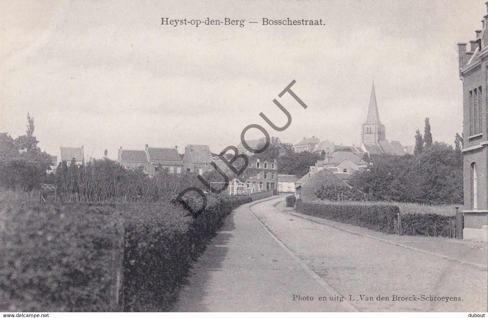 Postkaarte/Carte Postale - Heist-op-den-Berg - Bosschestraat (C3243) - Heist-op-den-Berg