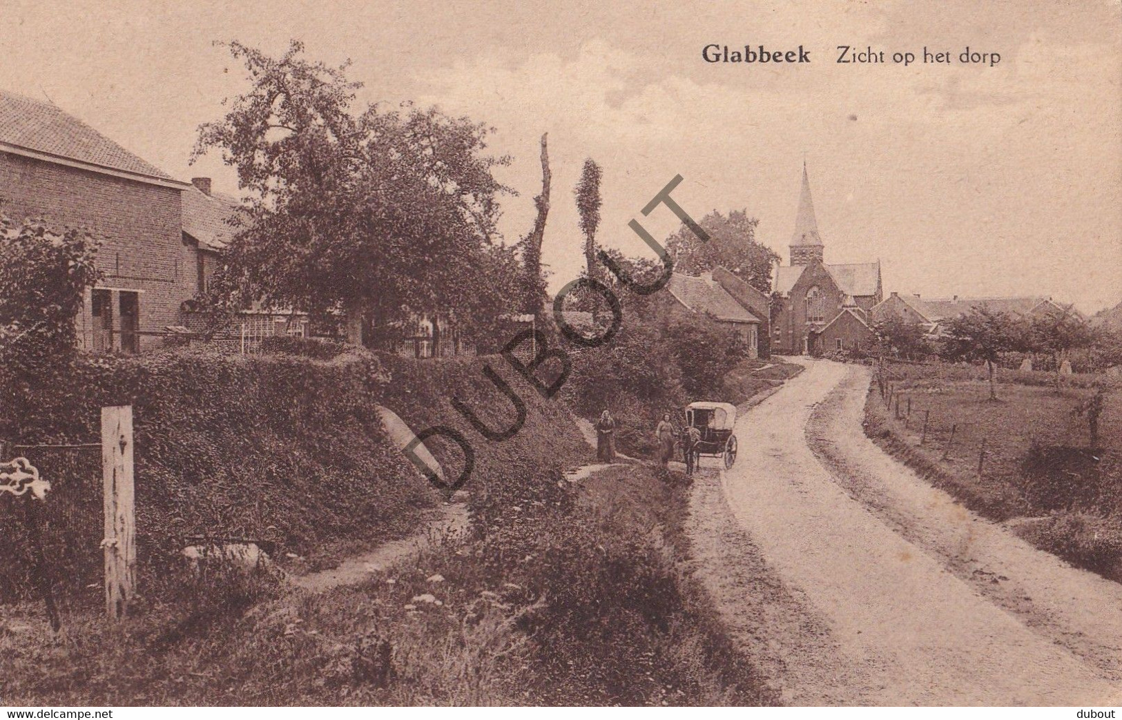 Postkaarte/Carte Postale - Glabbeek - Zicht Op Het Dorp (C3255) - Glabbeek-Zuurbemde