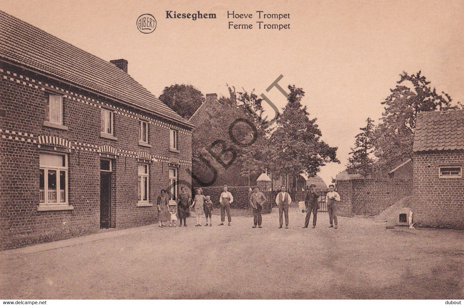 Postkaarte/Carte Postale - Tielt-Winge - Kiezegem/Kieseghem - Hoeve Trompet (C3219) - Tielt-Winge