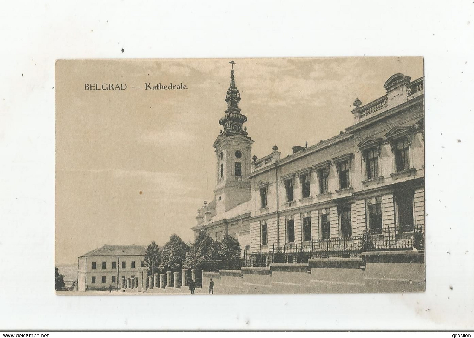 BELGRAD KATHEDRALE 1918 - Serbie