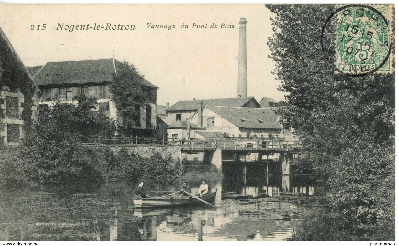 NOGENT LE ROTROU VANNAGE DU PONT DE BOIS 1907 - Nogent Le Rotrou