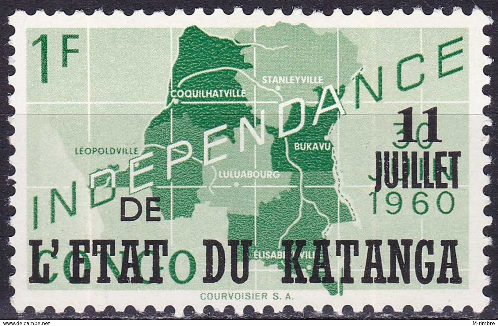Katanga BE 42 YT 42 Mi 42 Année 1960 (MNH **) - Katanga