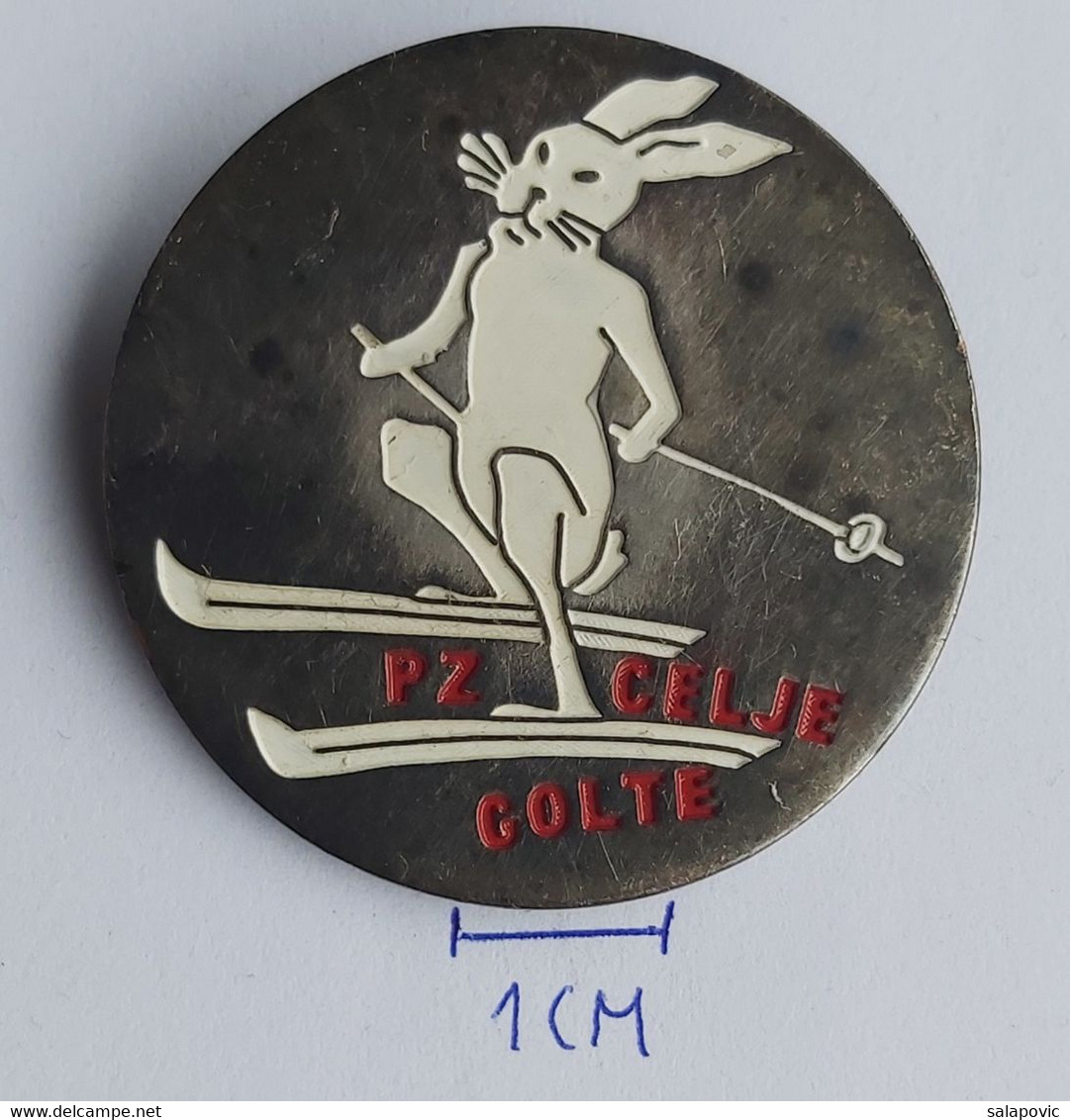 PZ Celje Golte Skiing Slovenia Alpinism (Mountaineering / Hiking) PIN P3/4 - Sports D'hiver