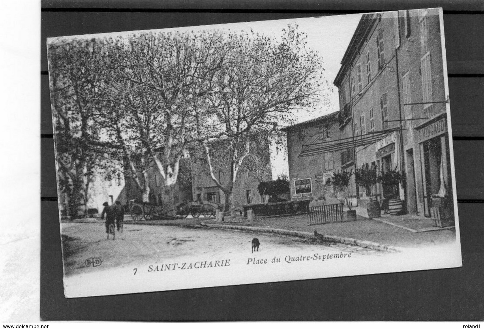 Saint-Zacharie - Place Du Quatre-septembre.( édit. E.L.D ). - Saint-Zacharie