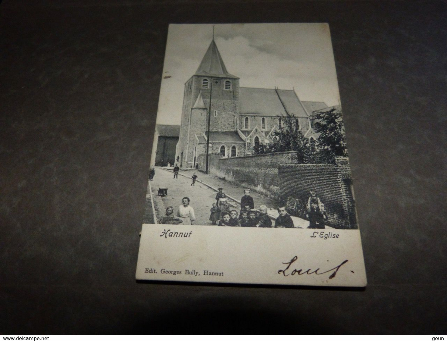 Carte Postale Hannut L'église - Hannut