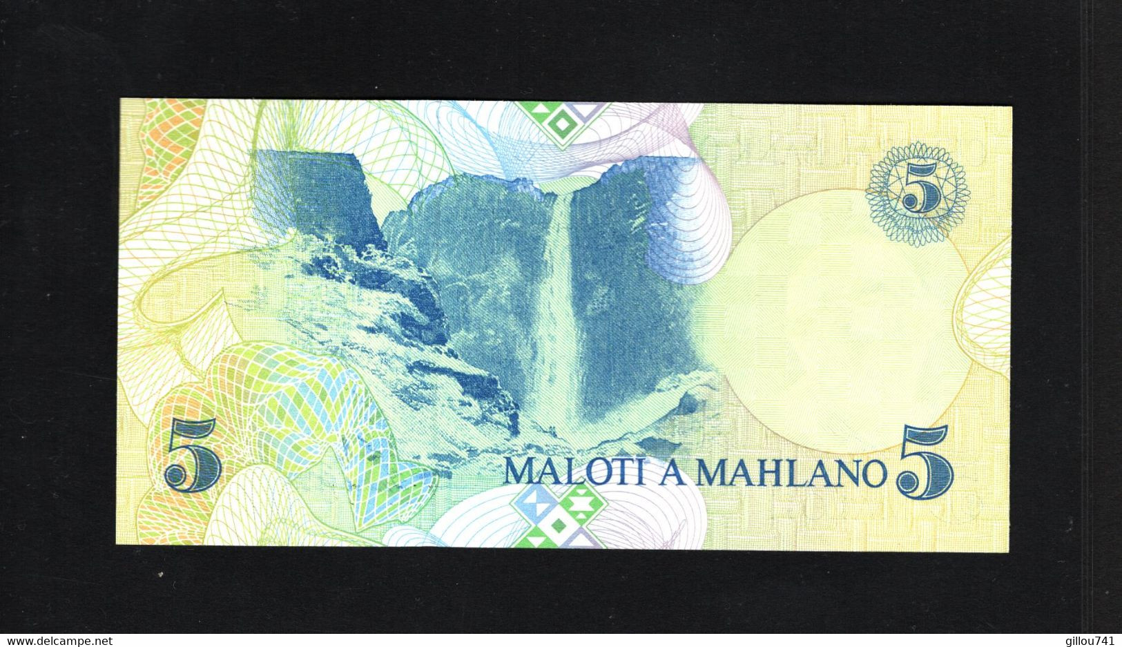 Lesotho, 5 Maloti, 1989-1993 Issue - Lesotho