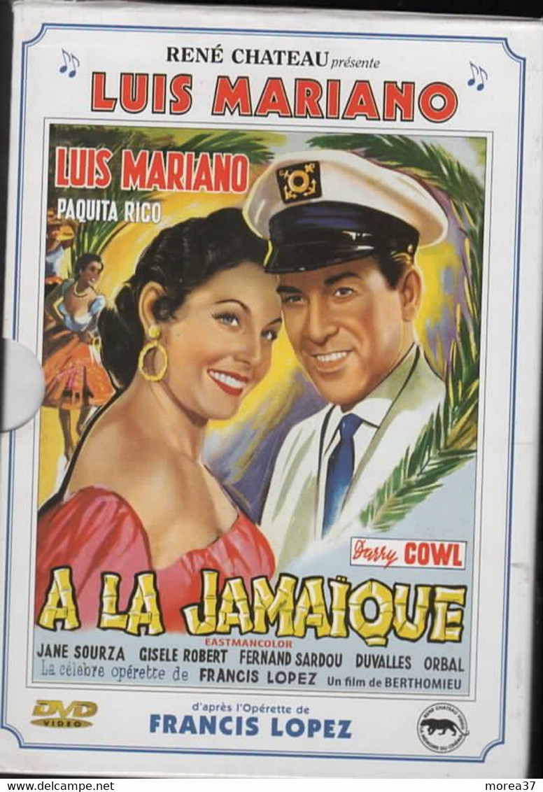 A LA JAMAIQUE  Et 4 JOURS A PARIS   Coffret 2 DVDs   Avec LUIS MARIANO   RENE CHATEAU  C33 - Klassiker