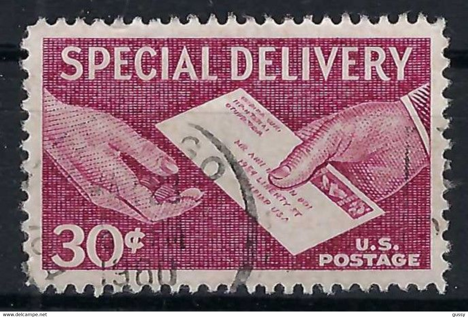 ETATS-UNIS Exprès Ca. 1960: Le 30c Obl. CAD - Espressi & Raccomandate