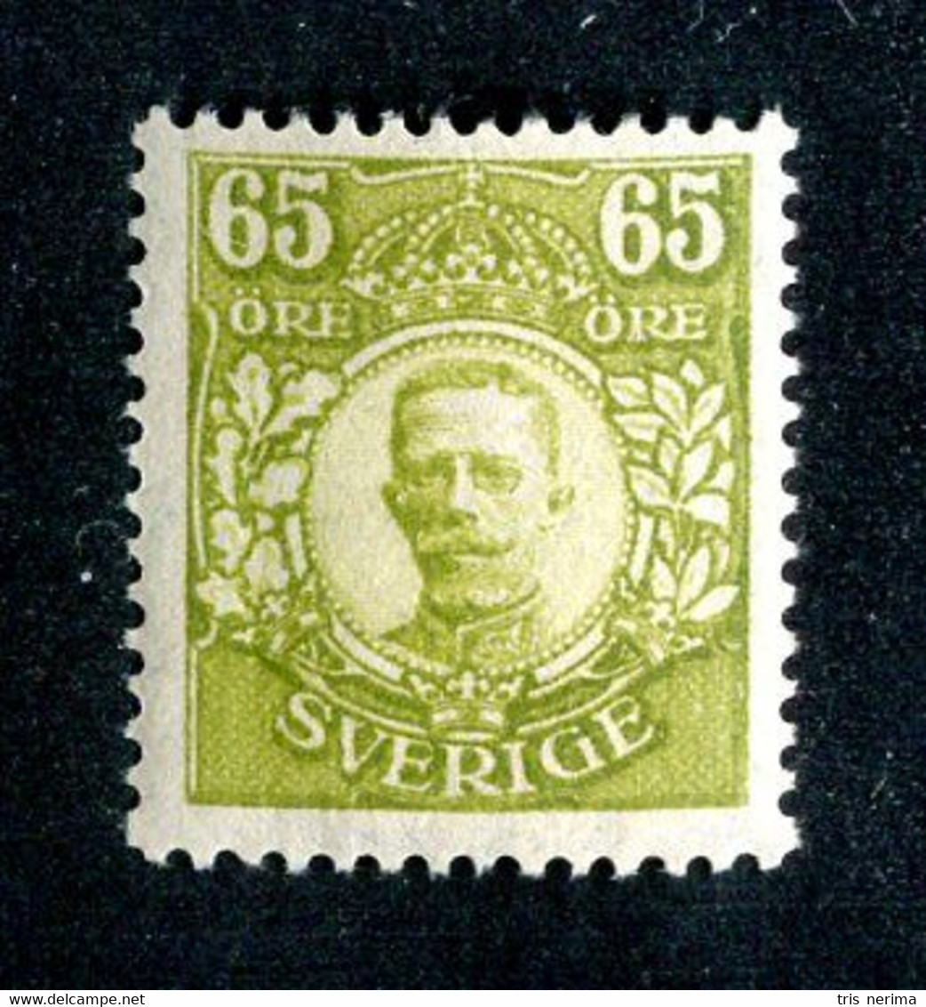 153 Sweden 1918 Scott 91- Mi.81 Mnh** (Offers Welcome!) - Neufs