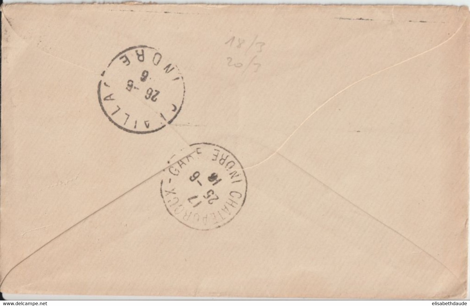AUSTRALIE - 1916 - ENVELOPPE De ADELAIDE => CHAILLAC (INDRE) - Cartas & Documentos