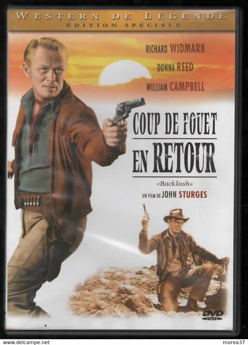 COUP DE FOUET EN RETOUR   Avec RICHARD WIDMARK       C33  2 C34 - Western / Cowboy