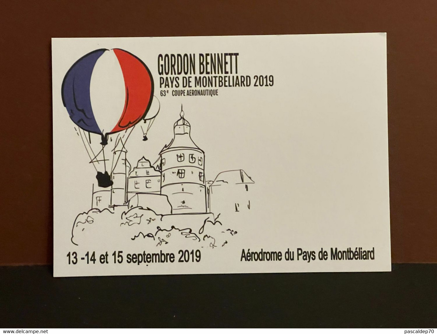 MONTBELIARD - 63e GORDON BENNETT - Pays De Montbéliard 2019 - Aérodrome Du Pays De Montbéliard - Tirage 2200 Exemplaires - Montbéliard