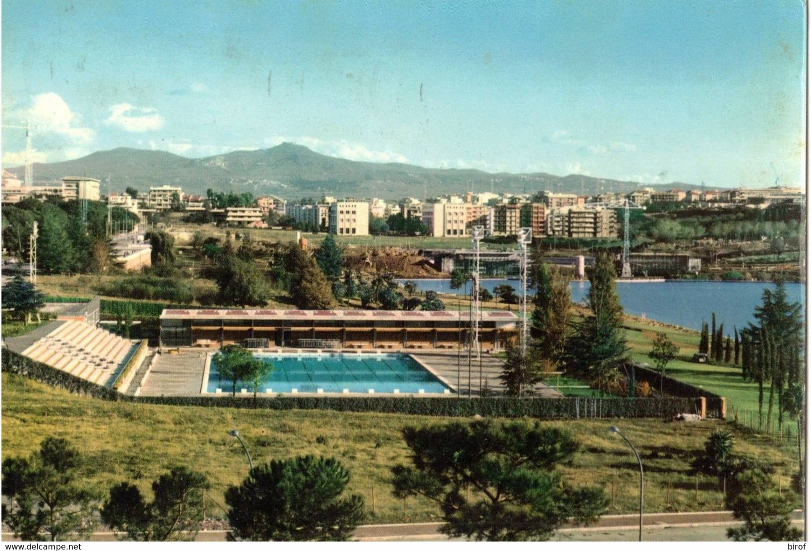 ROMA E.U.R. - IL LAGO E LA PISCINA  (RM) - Parques & Jardines