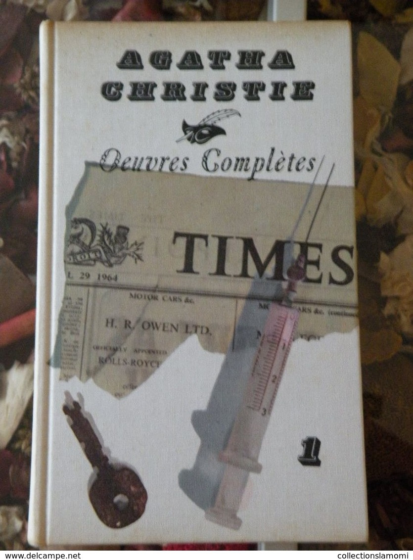 Lots De 14 Livres Agatha Christie,les Titres Sont Directement à Voir Sur Les Photos (Attention Manque Le N°7) - Lots De Plusieurs Livres