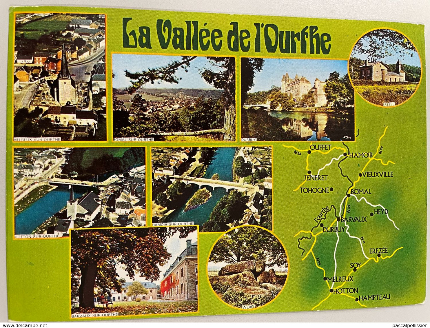 CPM - BELGIQUE - HOTTON-sur-OURTHE - Vallée De L(Ourthe - Hotton