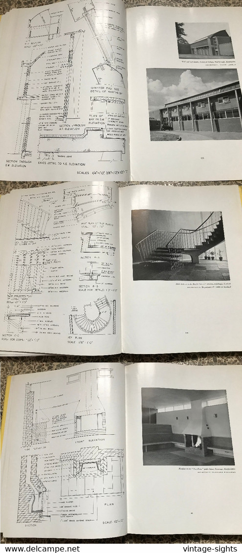 Edward D. Mills: Architects' Sheet 3rd Series Of 96 Sheets (Vintage Book 1956) - Architektur