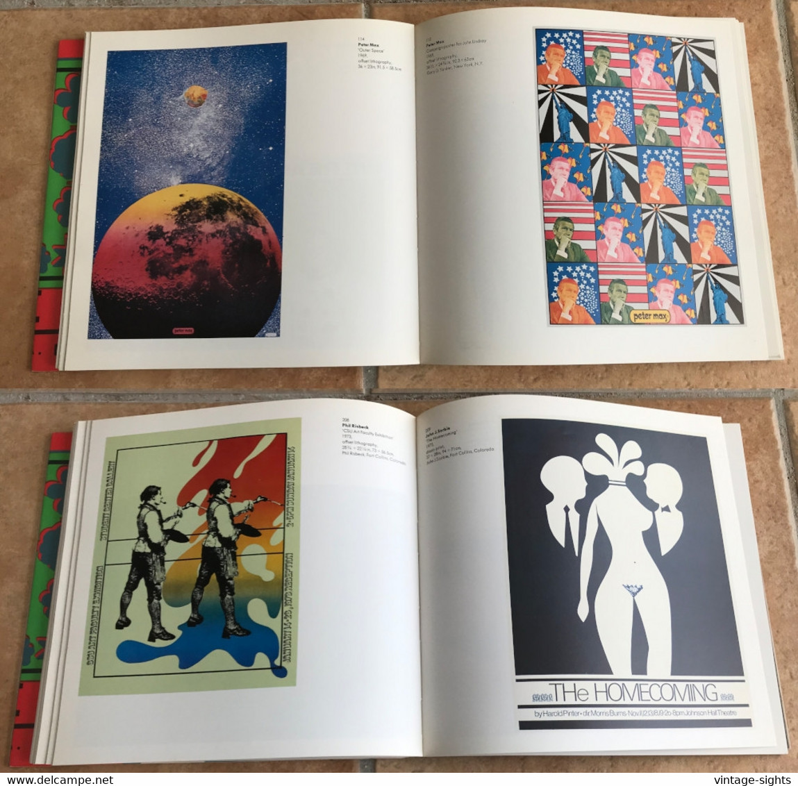 Images Of An Era: The American Poster 1945-75 (Vintage Book Paperback 1976) - Fine Arts