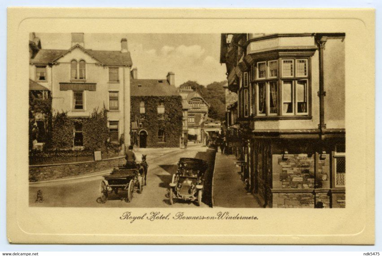 BOWNESS-ON-WINDERMERE, ROYAL HOTEL (TUCK'S) - Windermere