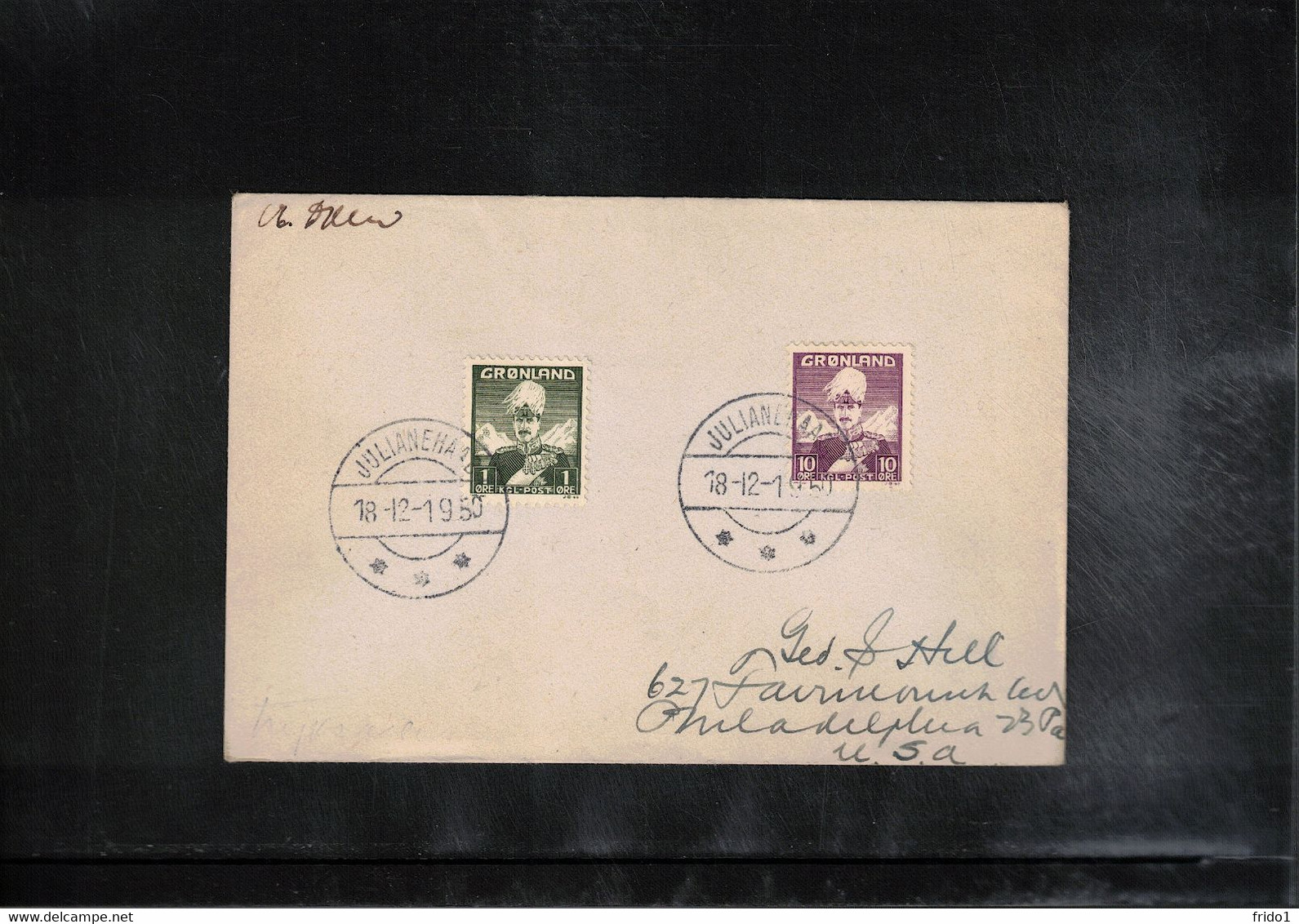 Greenland / Groenland 1950 Interesting Letter - Cartas & Documentos