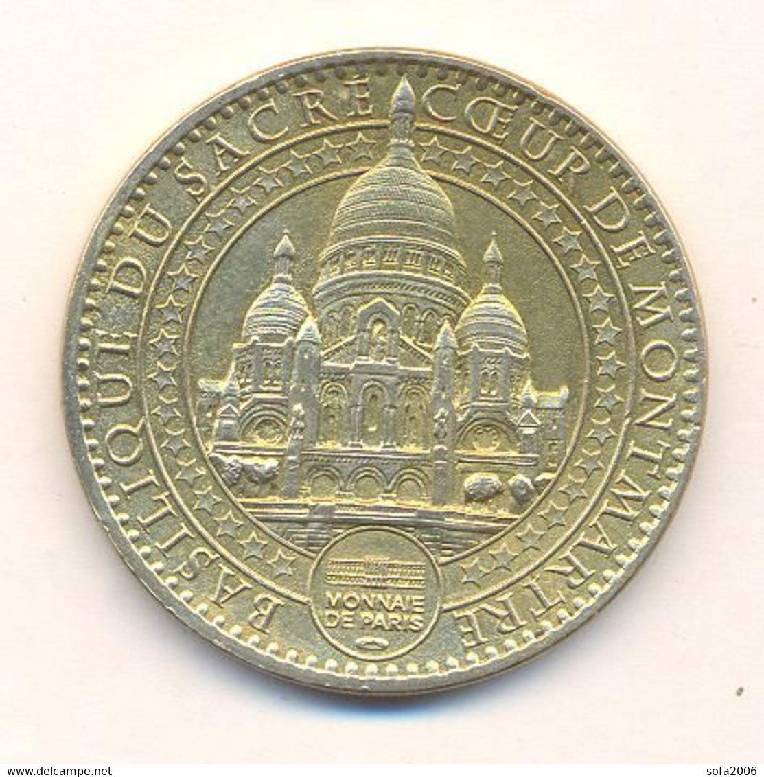 BASILIQUE DU SACRÉ-COEUR MDP 2018 MÉDAILLE MONNAIE DE PARIS JETON TOURISTIQUE TOKEN - 2018