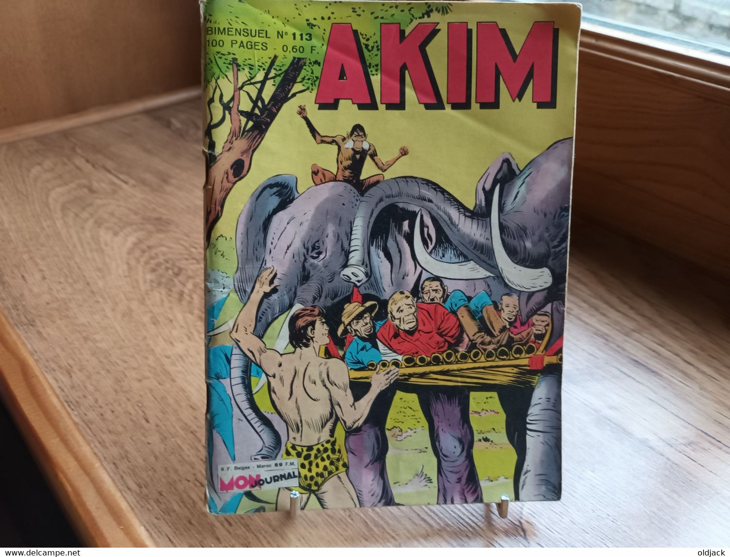 BD PF  AKIM N°113 -  Aventures Et Voyages 1ère Série  19.. (cote BDM 2022, 8€)(cag2)(3) - Akim