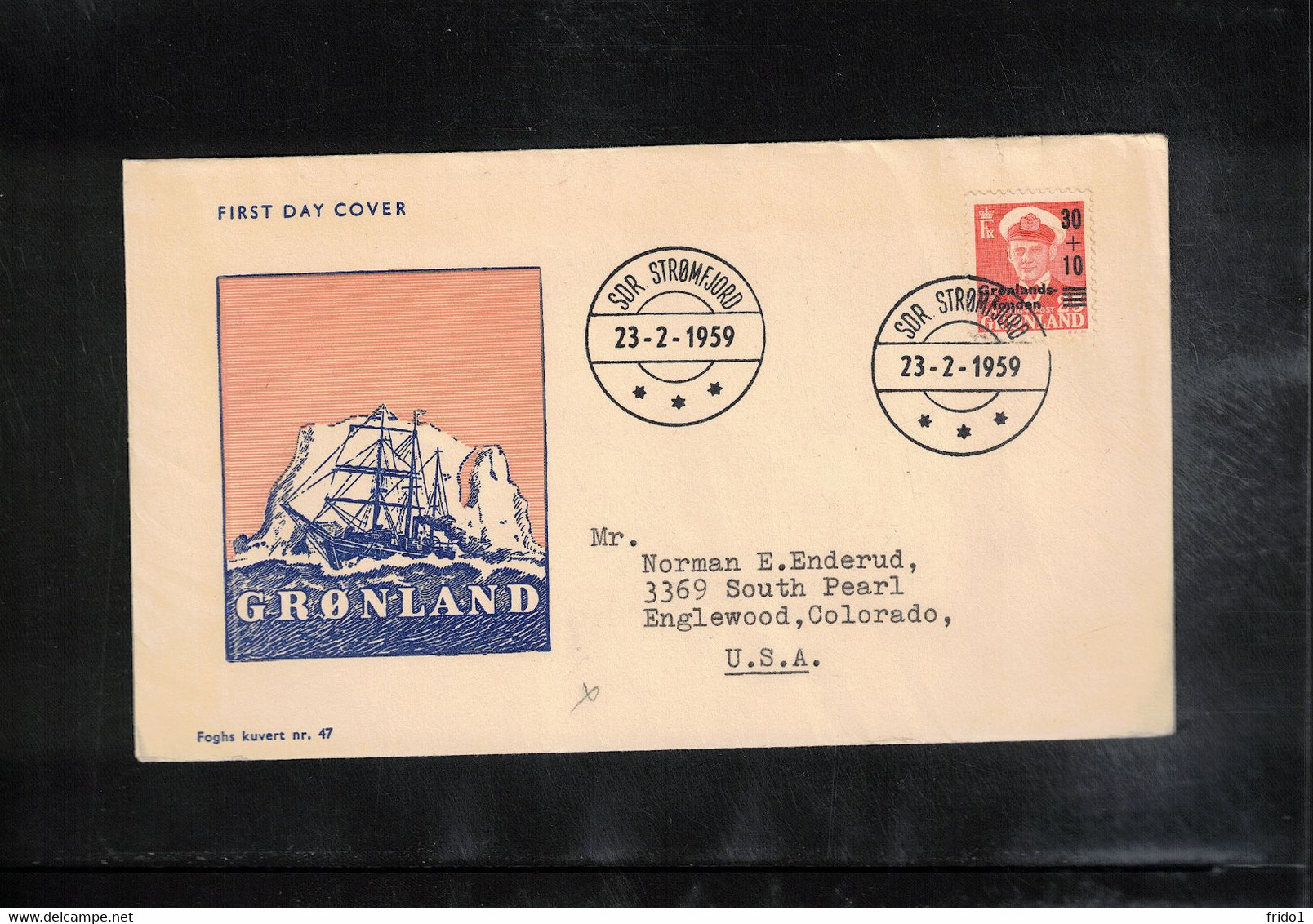 Greenland / Groenland 1950 Interesting Letter FDC - Storia Postale