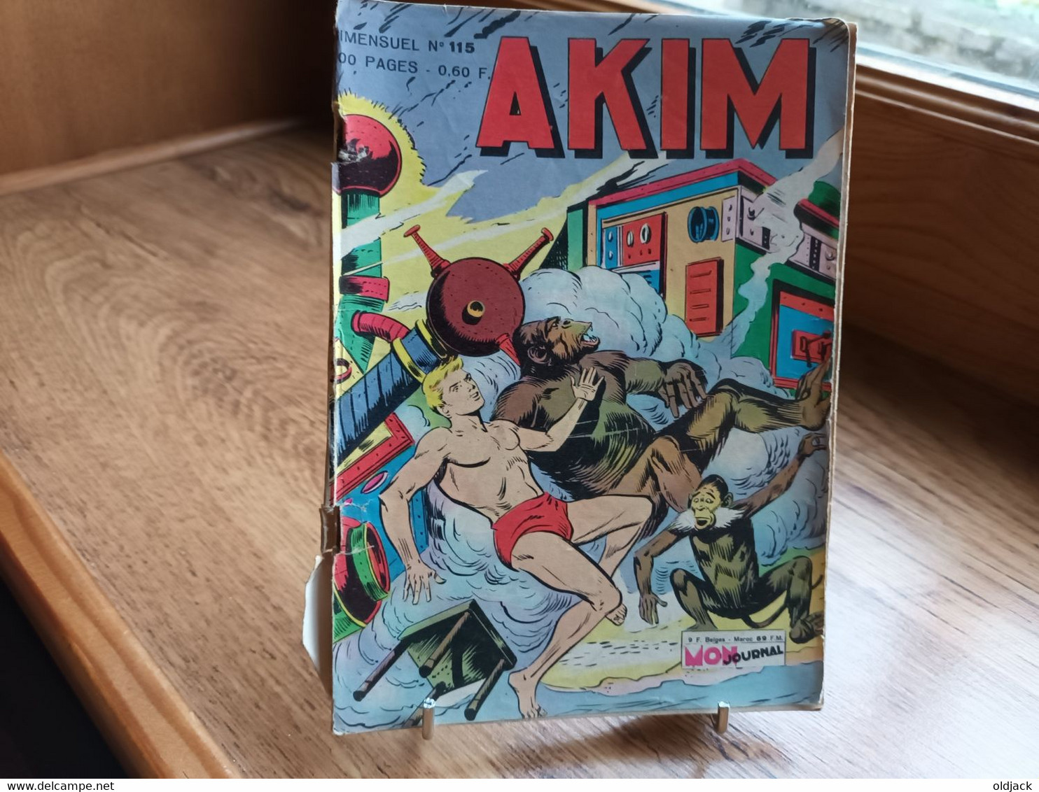 BD PF  AKIM N°115 -  Aventures Et Voyages 1ère Série  19.. (cote BDM 2022, 8€)(cag2)(1) - Akim