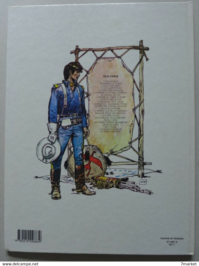 Charlier, Giroud - Lieutenant Blueberry. La Dernière Carte / éd. Novedi - EO 1983 - Blueberry