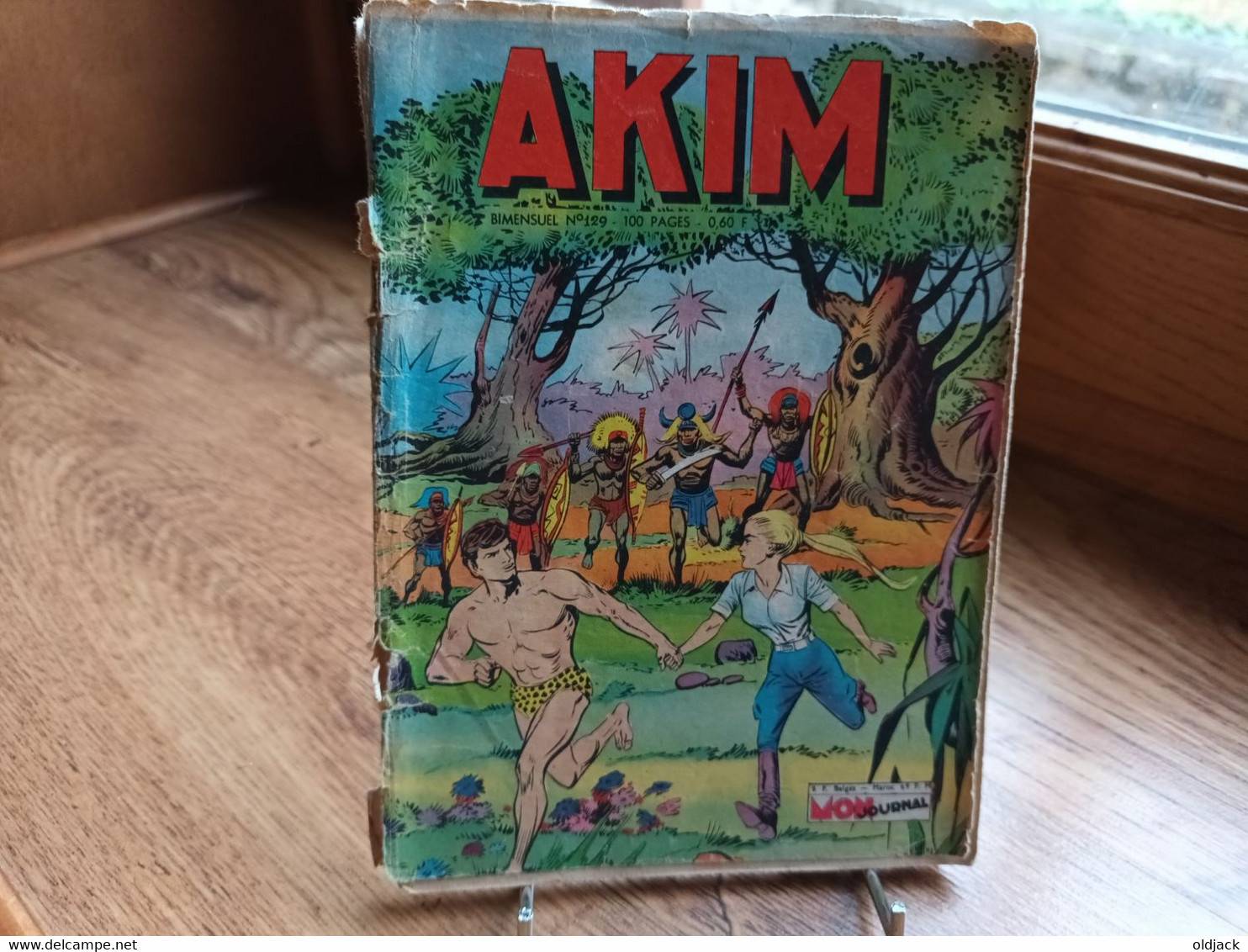 BD PF  AKIM N°129 -  Aventures Et Voyages 1ère Série  19.. (cote BDM 2022, 8€)(cag2) - Akim