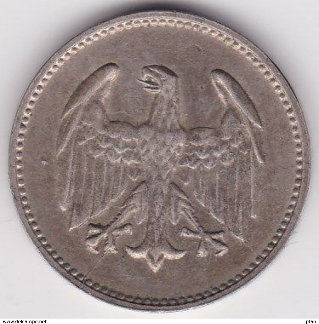 DEUTSCHLAND, 1 Mark 1924 E - 1 Mark & 1 Reichsmark