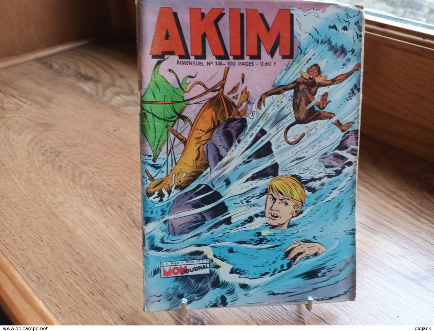 BD PF  AKIM N°135 -  Aventures Et Voyages 1ère Série  19.. (cote BDM 2022, 8€)(cag2) - Akim