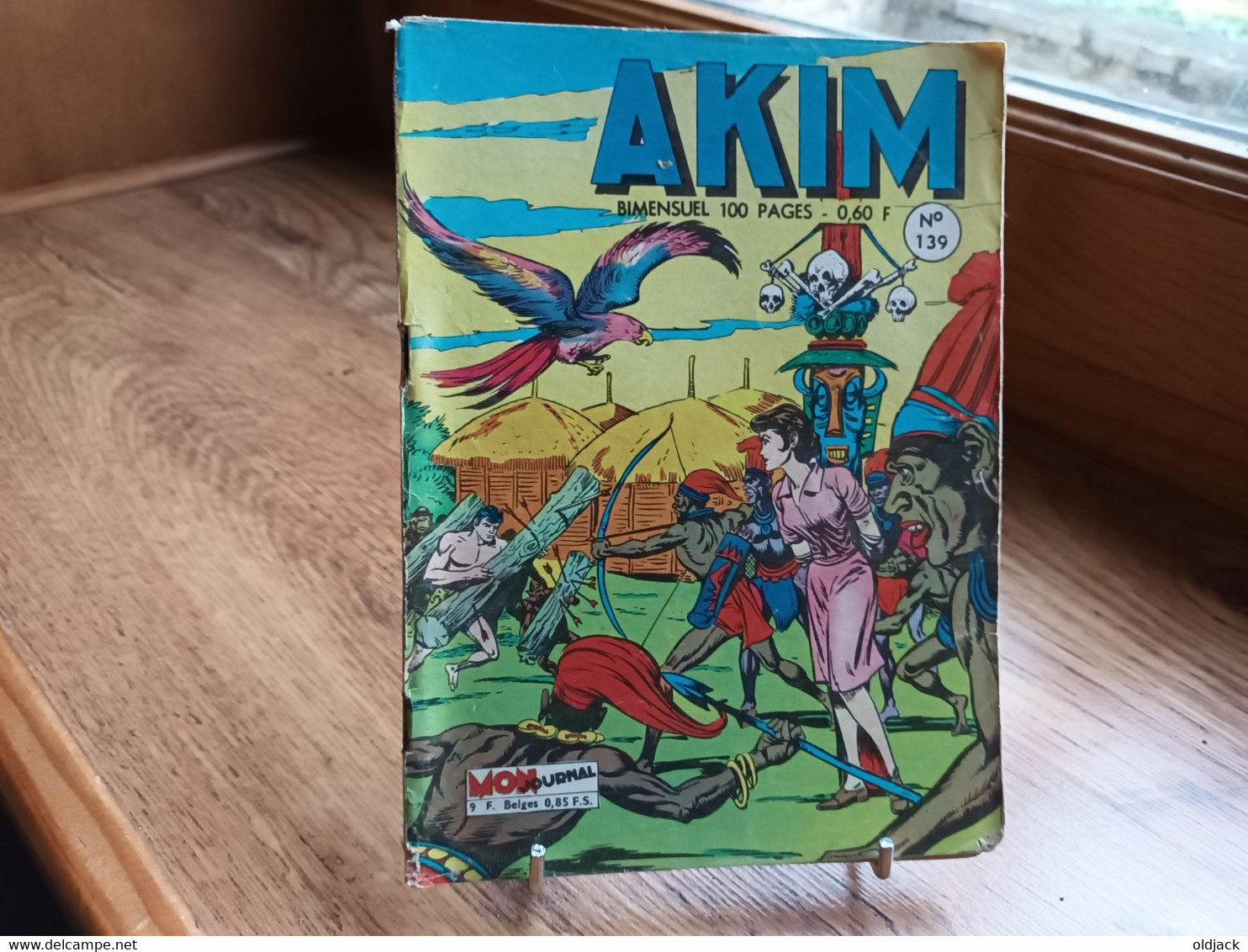 BD PF  AKIM N°139 -  Aventures Et Voyages 1ère Série  19.. (cote BDM 2022, 8€)(cag2) - Akim