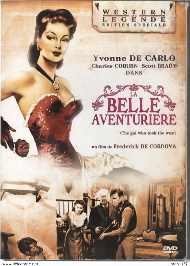 LA BELLE AVENTURIERE   Avec YVONNE DE CARLO     C34 - Western/ Cowboy
