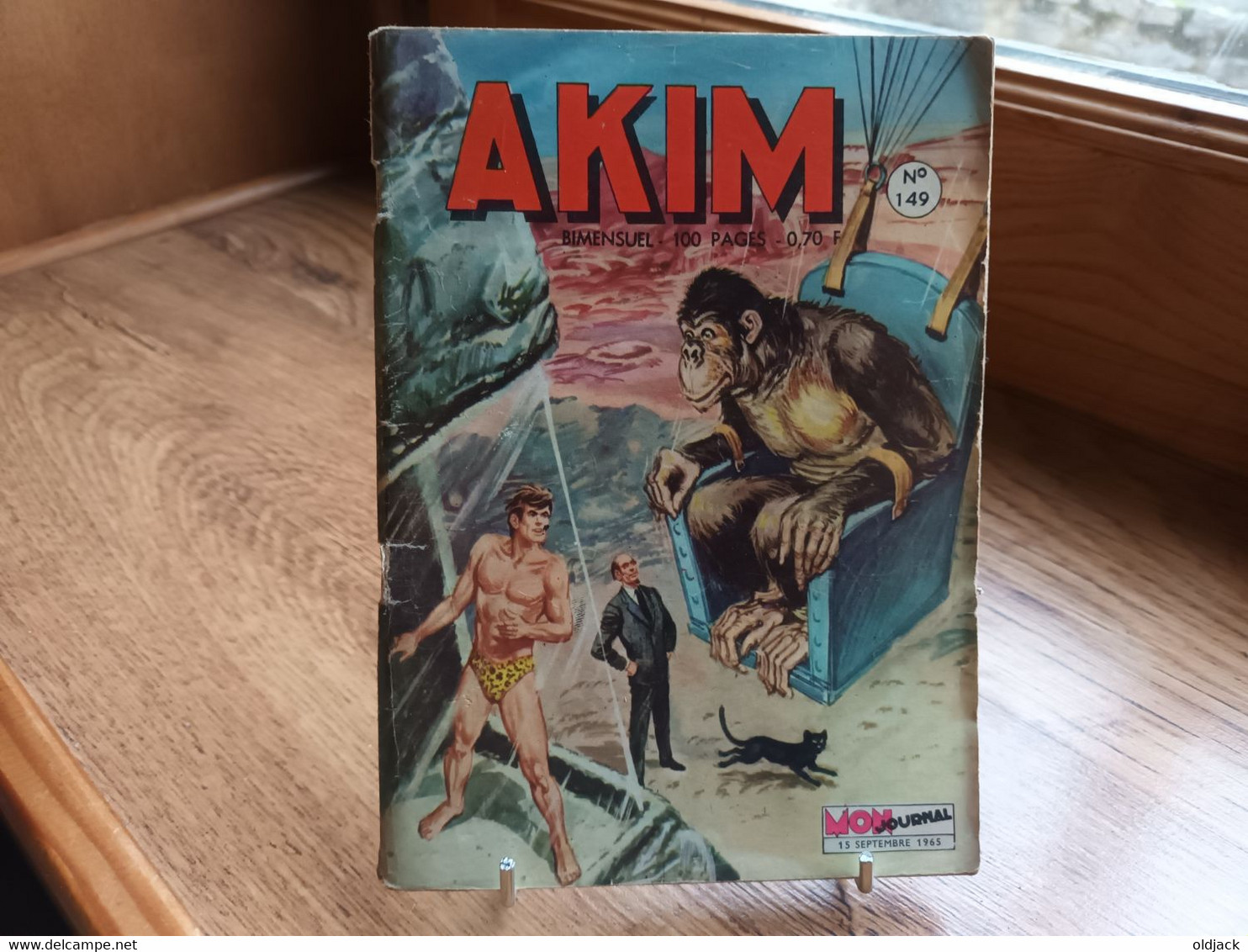 BD PF  AKIM N°149 -  Aventures Et Voyages 1ère Série  19.. (cote BDM 2022, 8€)(cag2)(2) - Akim