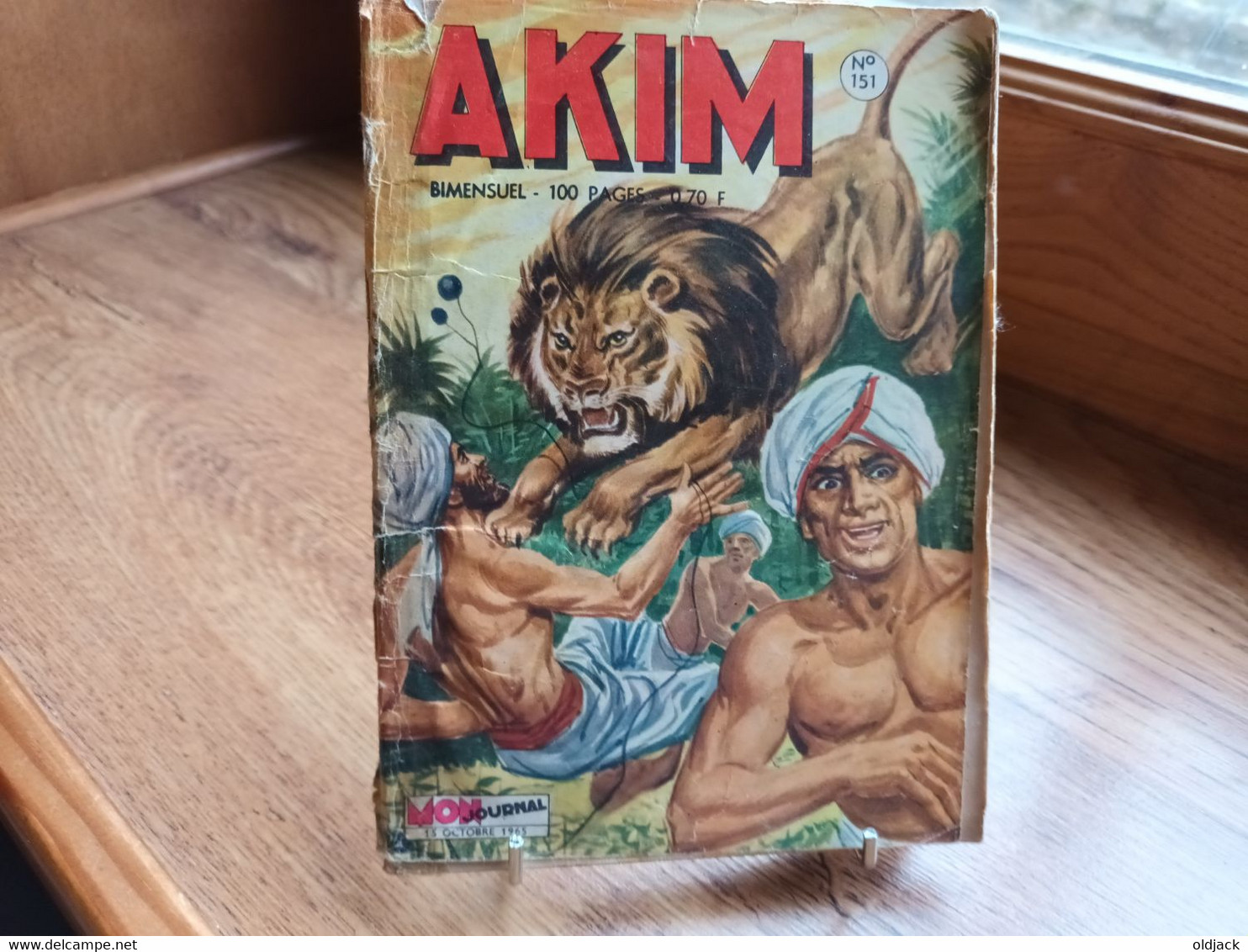 BD PF  AKIM N°151 -  Aventures Et Voyages 1ère Série  19.. (cote BDM 2022, 8€)(cag2) - Akim