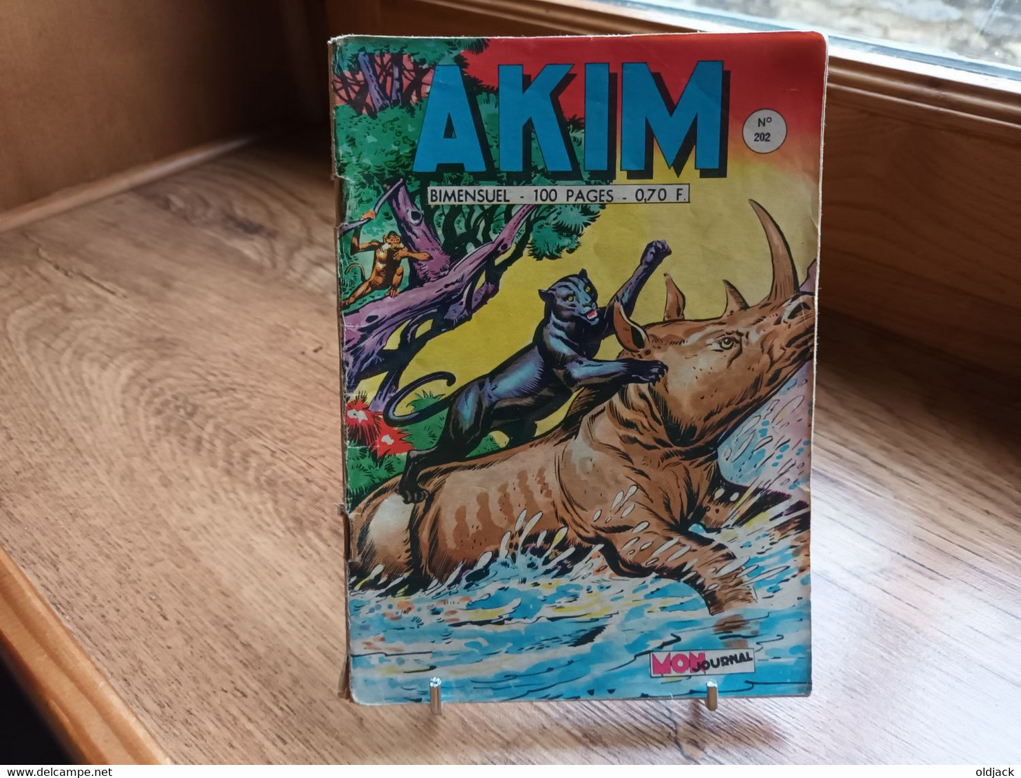 BD PF  AKIM N°202 -  Aventures Et Voyages 1ère Série  19.. (cote BDM 2022, 6€)(cag2) - Akim