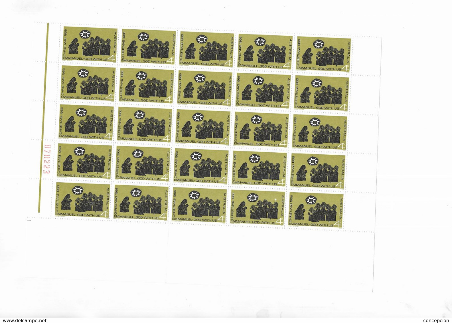 AUSTRALIA Nº 345              25 Series - Mint Stamps