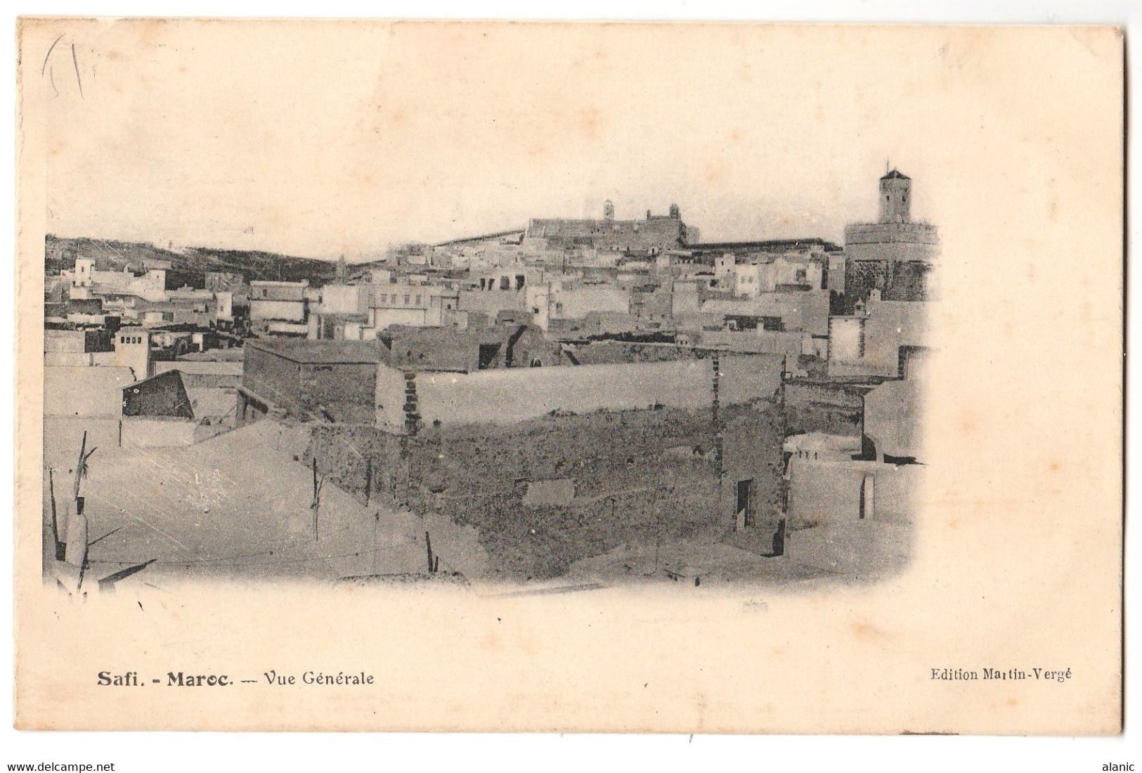 CPA-MAROC SAFI VUE GENERALE   Circulée N°31 // 15/5/1915 Pour MAZAGAN Carte TBE - Rabat