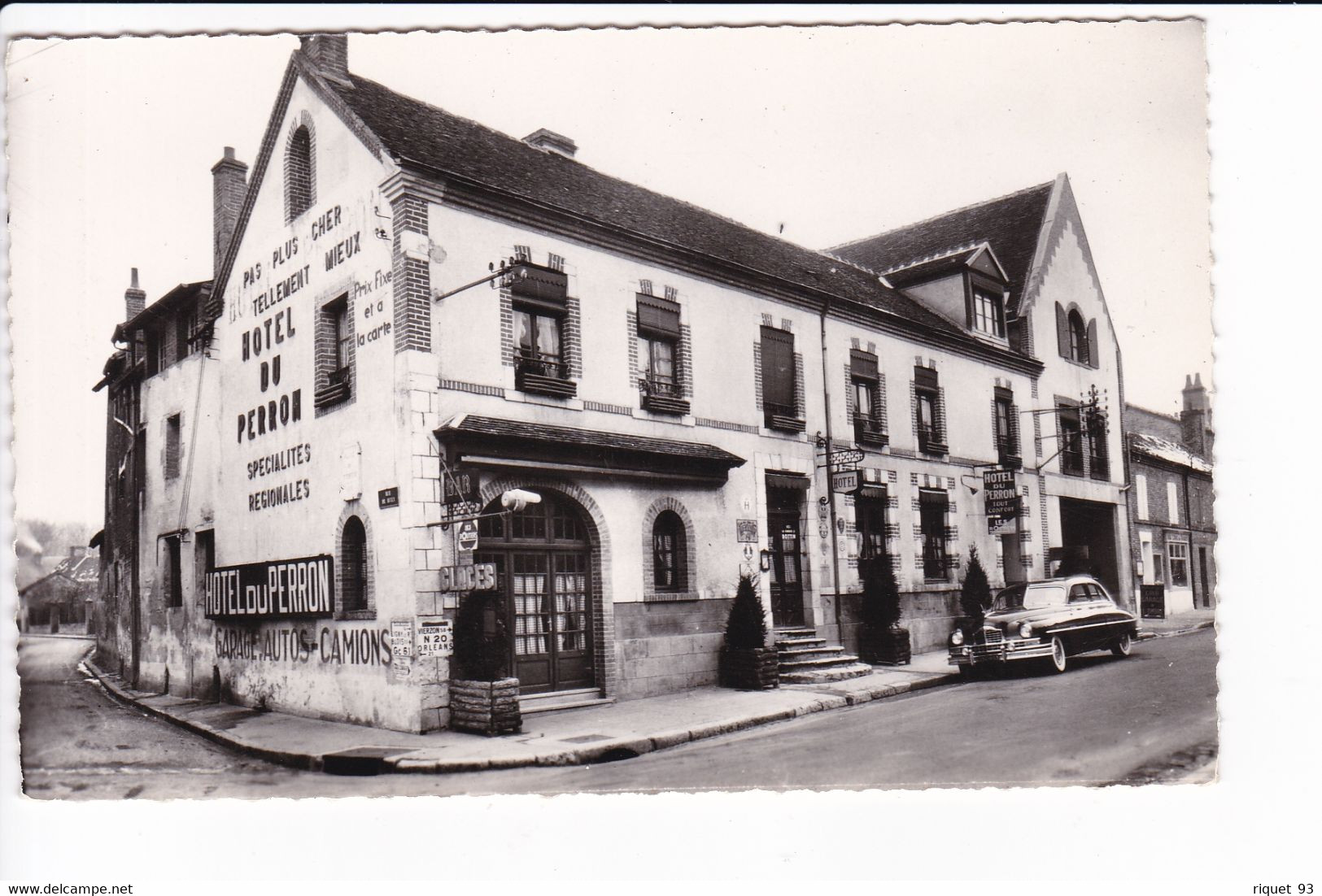 Lot 3 Cp - HOTEL DU PERRON - Extérieur-Intérieur (voir Scans) - La Ferte Saint Aubin